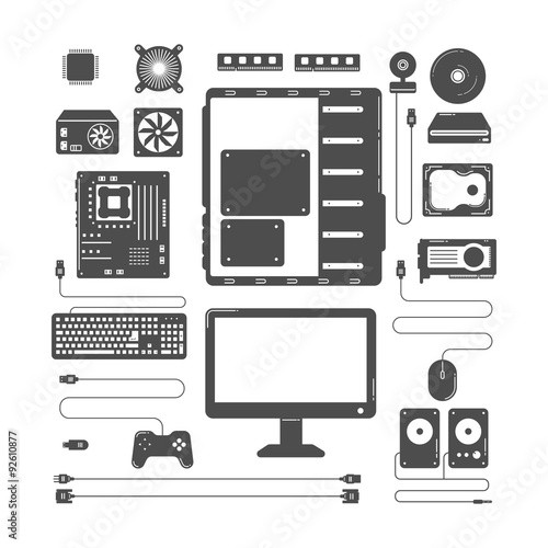 Computer hardware parts