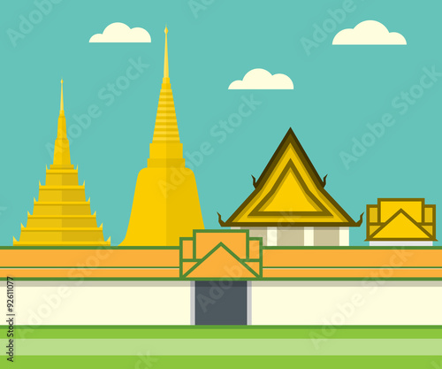 Thailand Temple Landmark