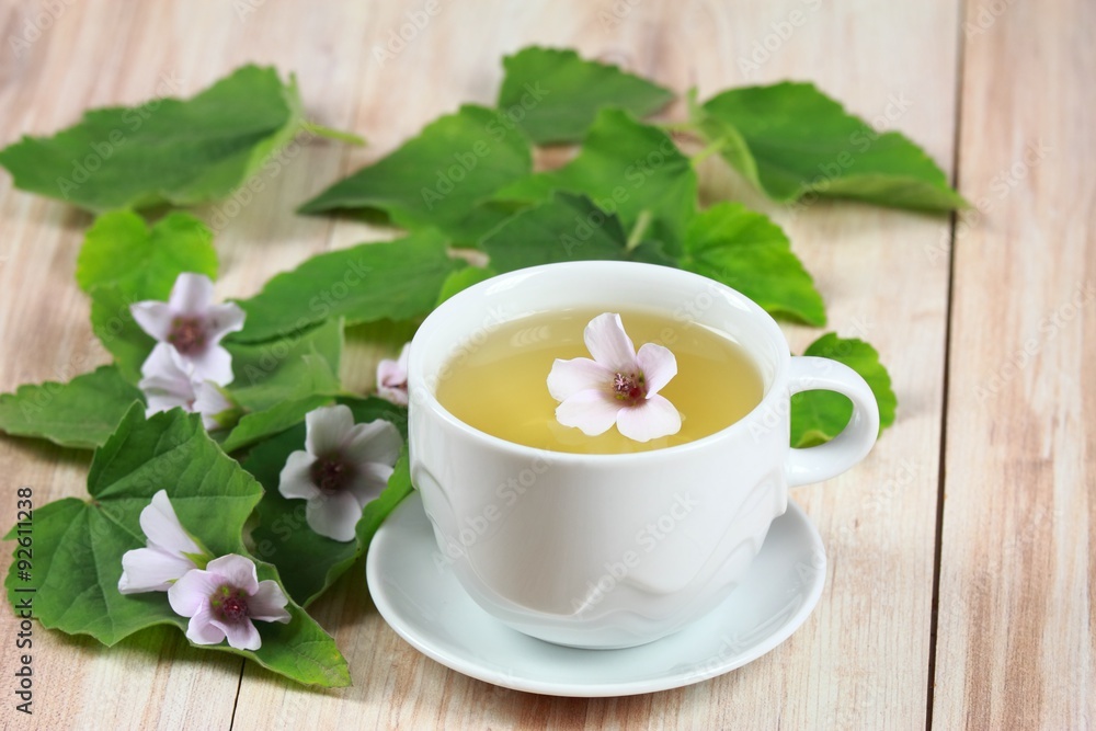 Herbal tea from marshmallow, Herbal tea from marshmallow,