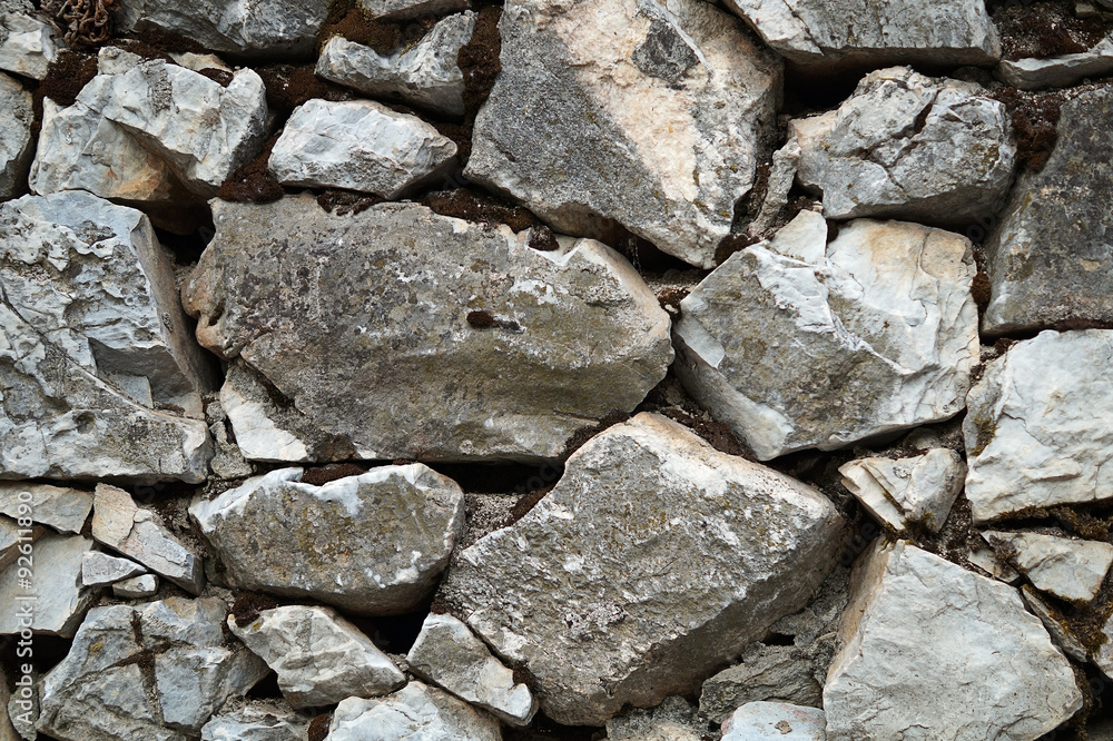 The texture of a wall of gray RAMS different sizes The texture of a wall of gray RAMS different sizes