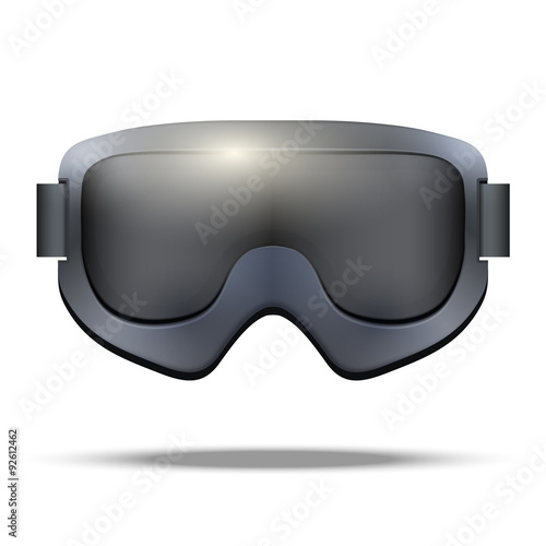 Classic snowboarding goggles