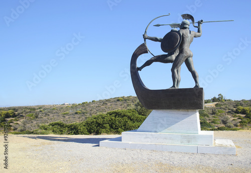 monument of the battle of Salamis Greece
