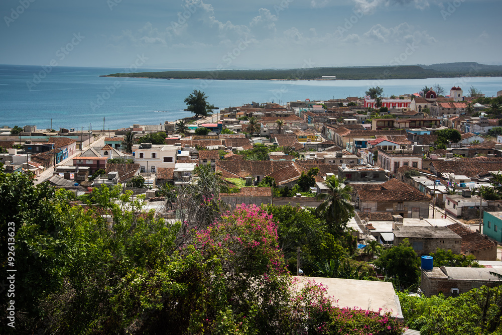  Cuba traditional colonial village of Gibara in Holguin province
