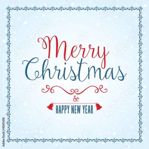 Christmas Background with Text Design