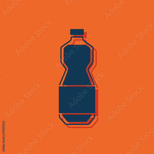 kitchen icon of oil bottle