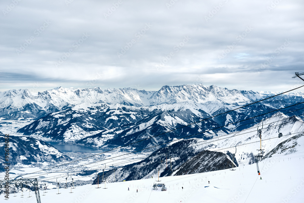 Naklejka premium Alps panorama..
