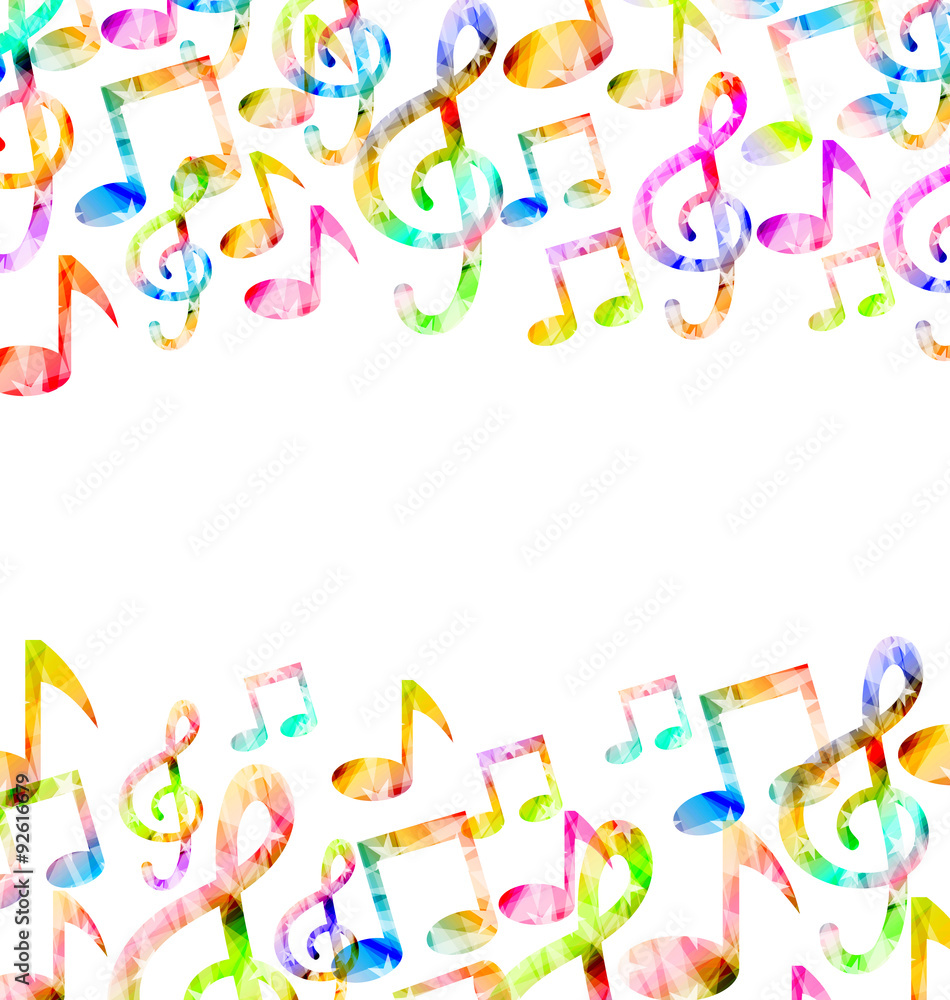 Rainbow Music Background Rainbow Music Background