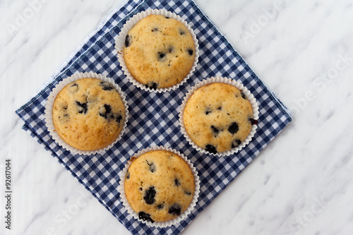 Blueberry muffins