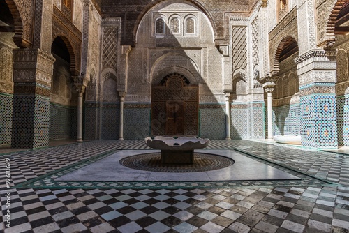 the attarine medersa in fes