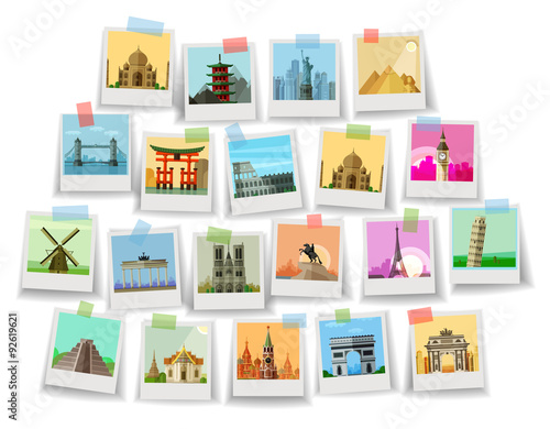 travel. historic architecture of the world