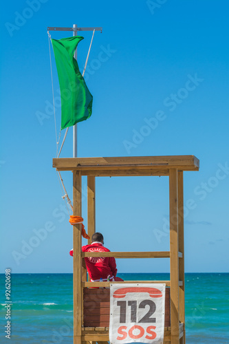 Wasserwacht am Ballermann, Mallorca photo