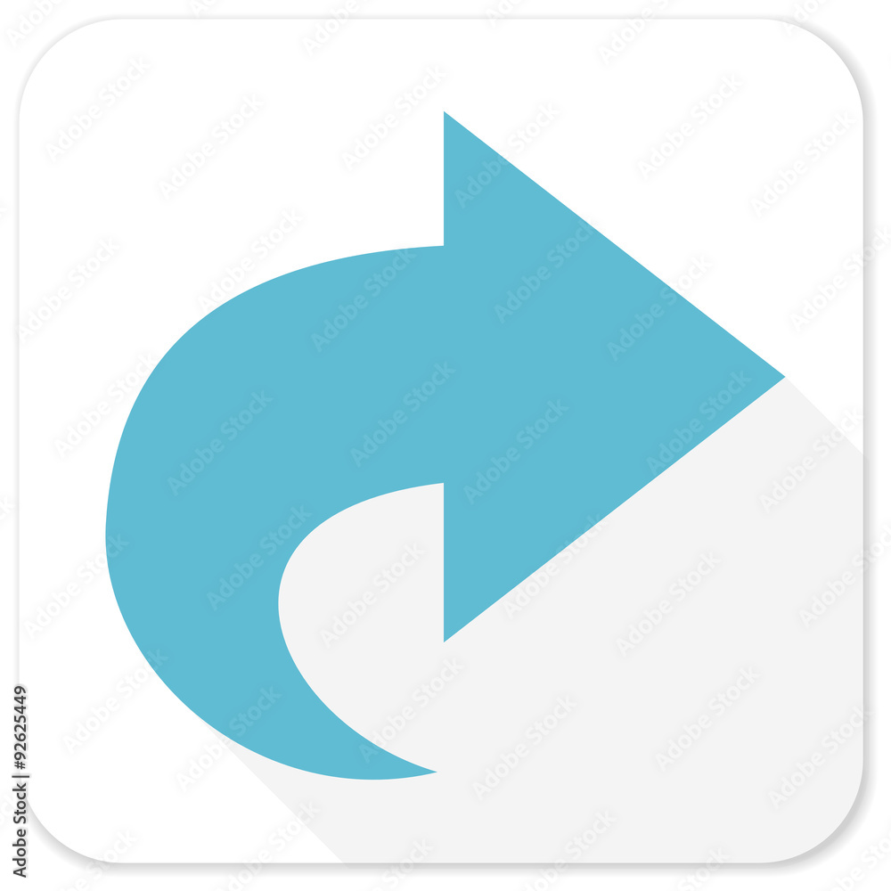 next blue flat icon next blue flat icon