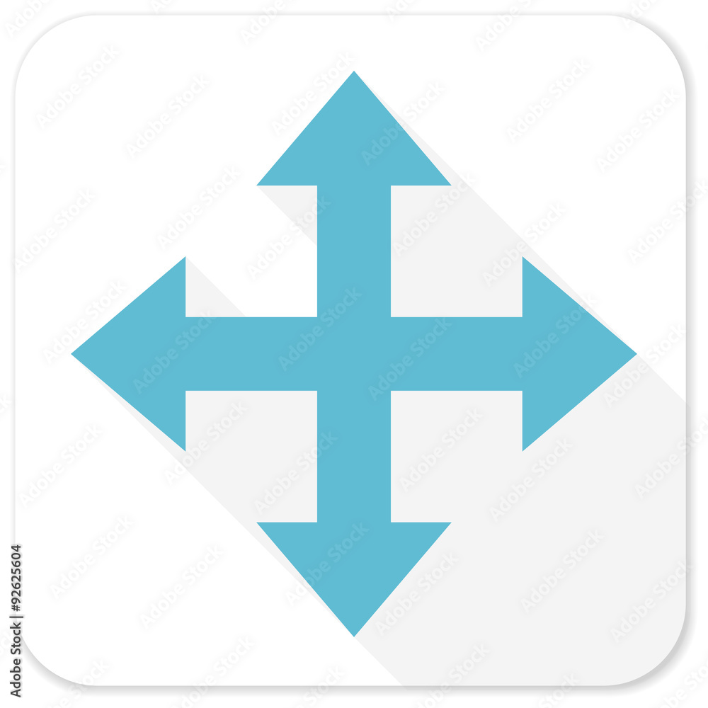 arrow blue flat icon arrow blue flat icon