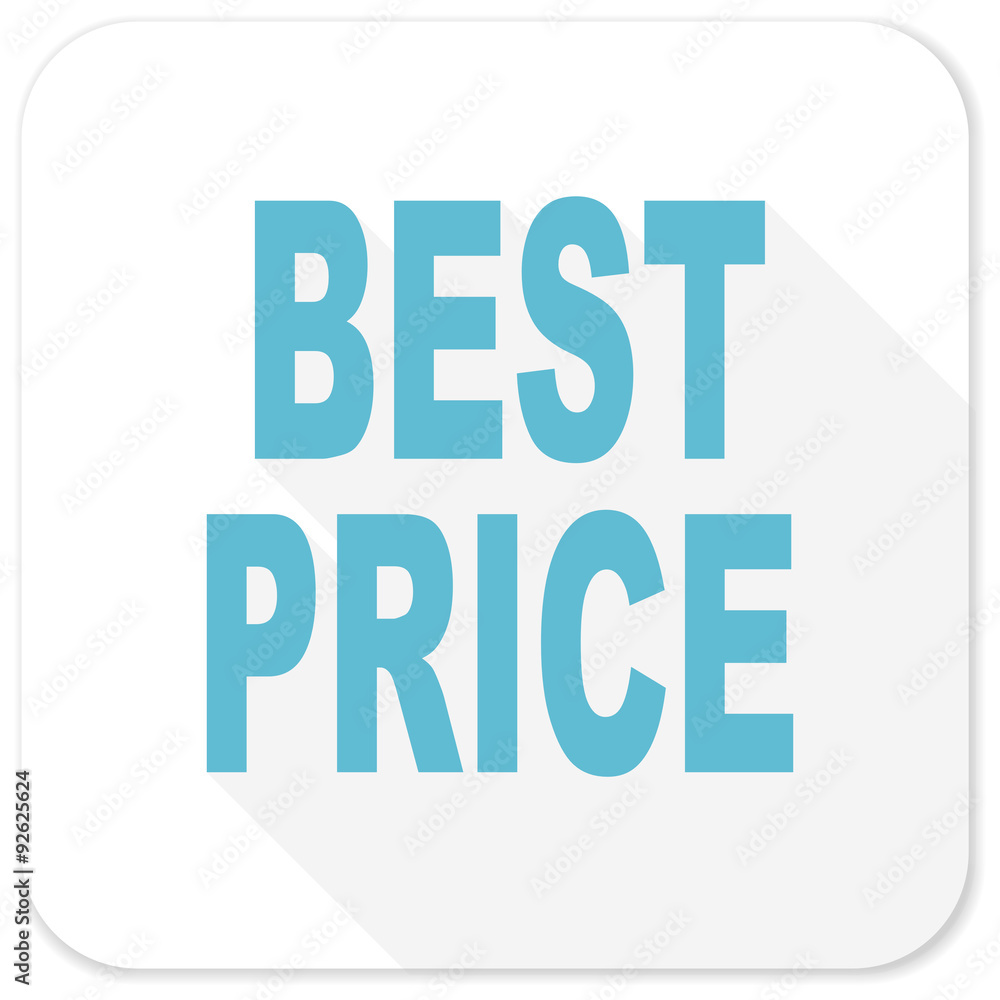 best price blue flat icon best price blue flat icon