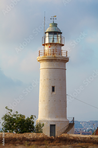 Historic Lighthouse at Paphos, Cyprus
