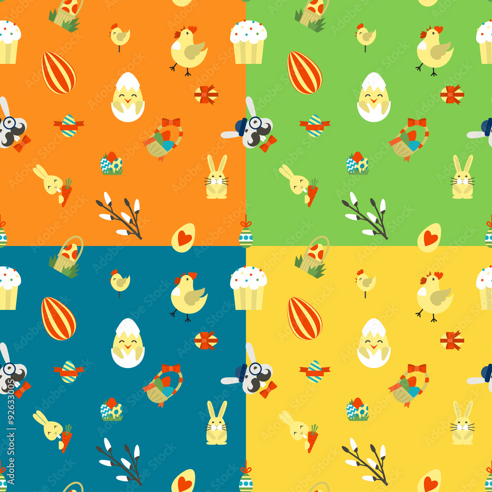 Easter Seamless Pattern Easter Seamless Pattern