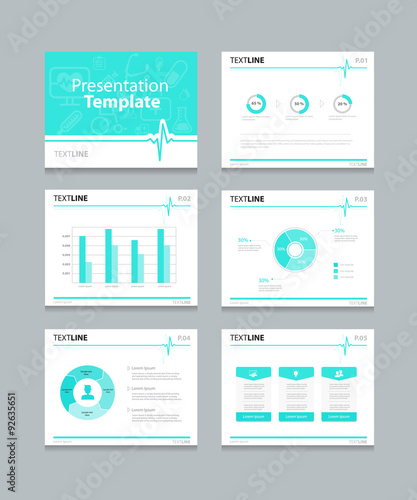 medical presentation slides Template . graphs and charts presentation