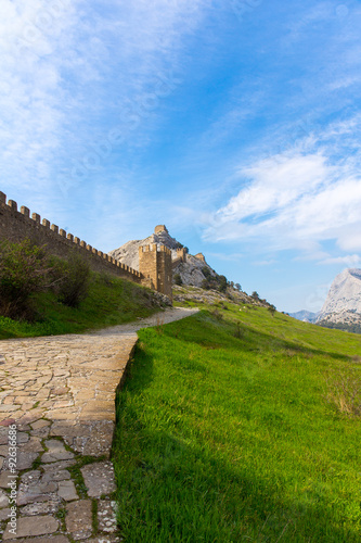 View of Genoese fortress