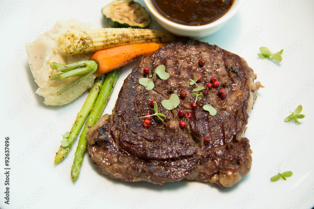 Grilled steaks with Pepper sauce Grilled steaks with Pepper sauce