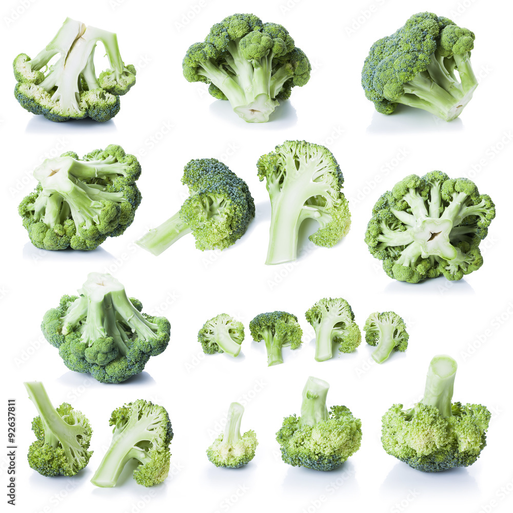 Broccoli isolated on white background Broccoli isolated on white background