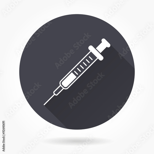 Syringe icon.