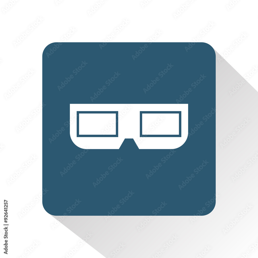 3D glasses icon 3D glasses icon