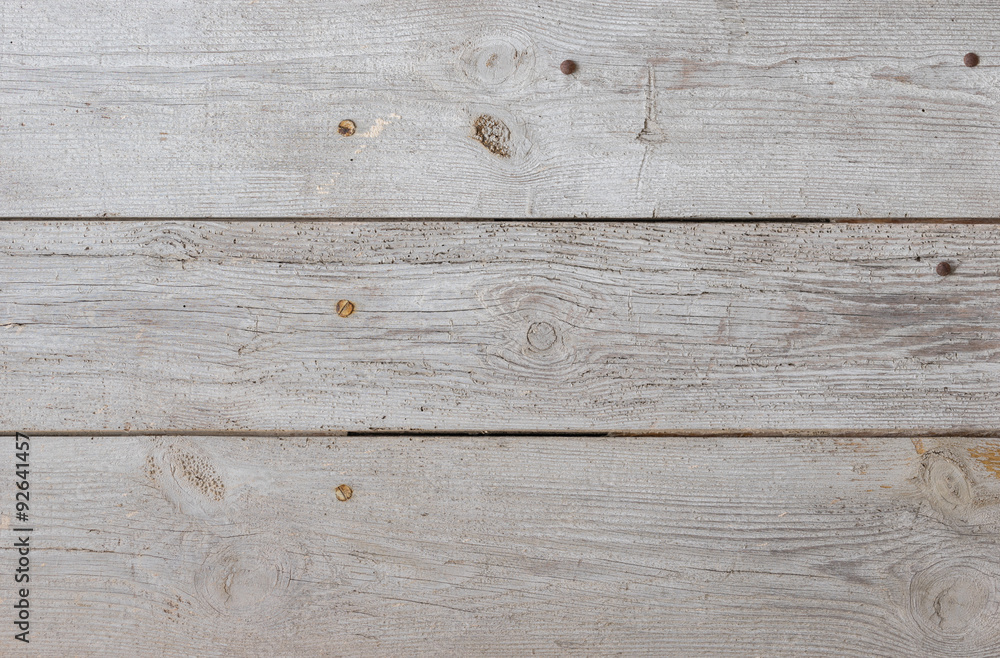 Fototapeta premium Graues Holz Bretter Latten Planken Hintergrund Leer
