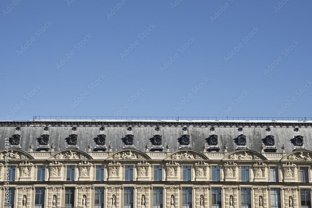 Obraz premium Louvre building, Paris, France