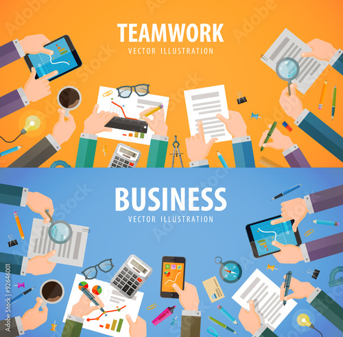 business vector logo design template. office or working