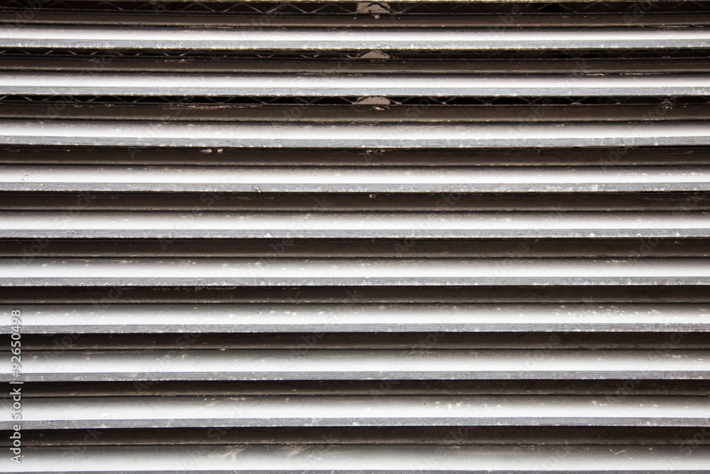Closed overhead door background texture Closed overhead door background texture