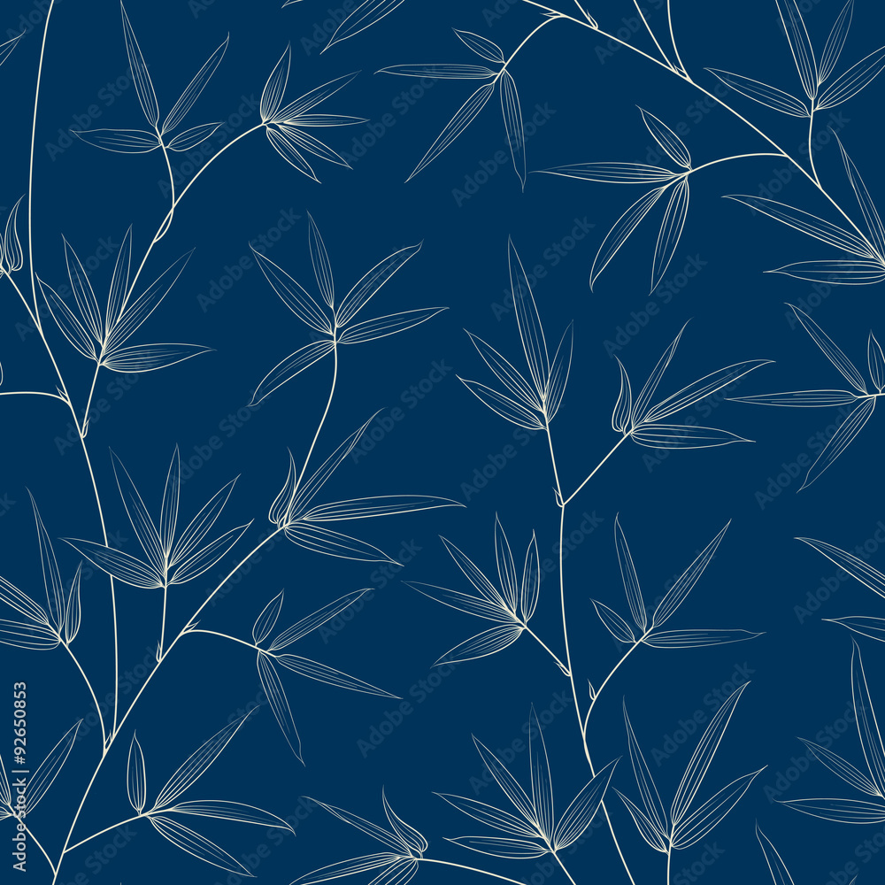Bamboo seamless pattern. Bamboo seamless pattern.