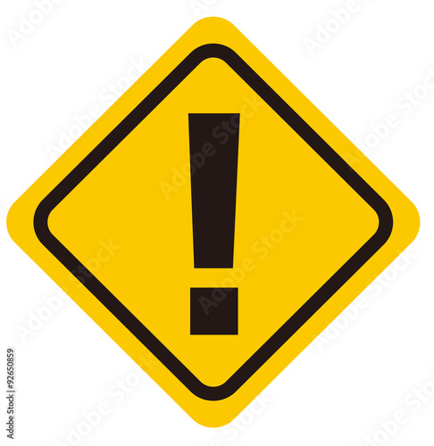 warning sign Vector