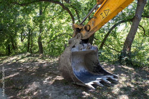 Excavator and a Nature