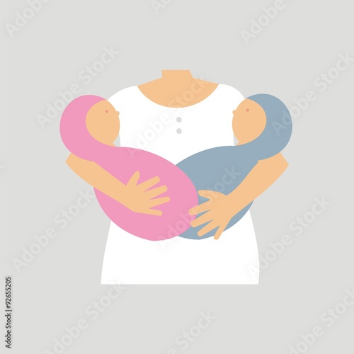 Icono maternidad MELLIZOS