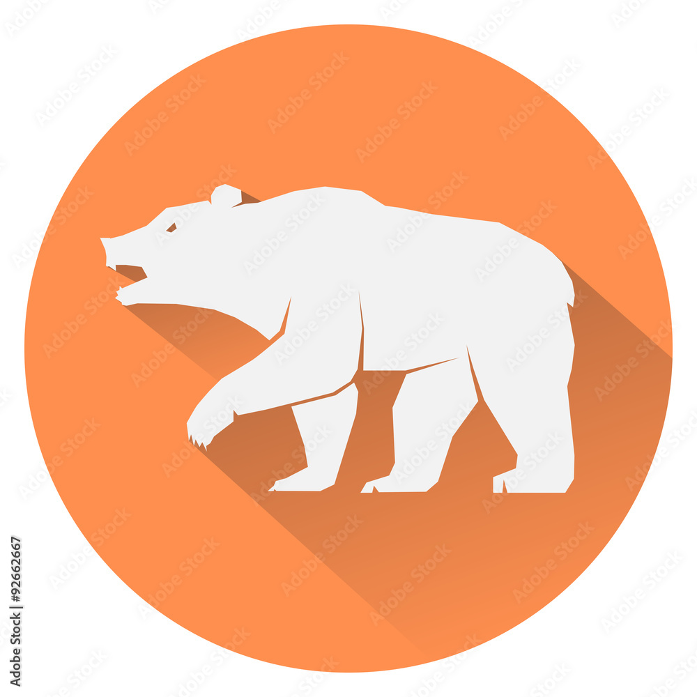 Fototapeta premium bear symbol