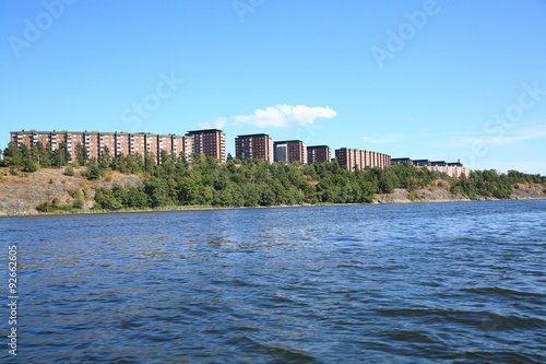 Buildings in Stockholm photo