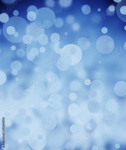 winter bokeh background