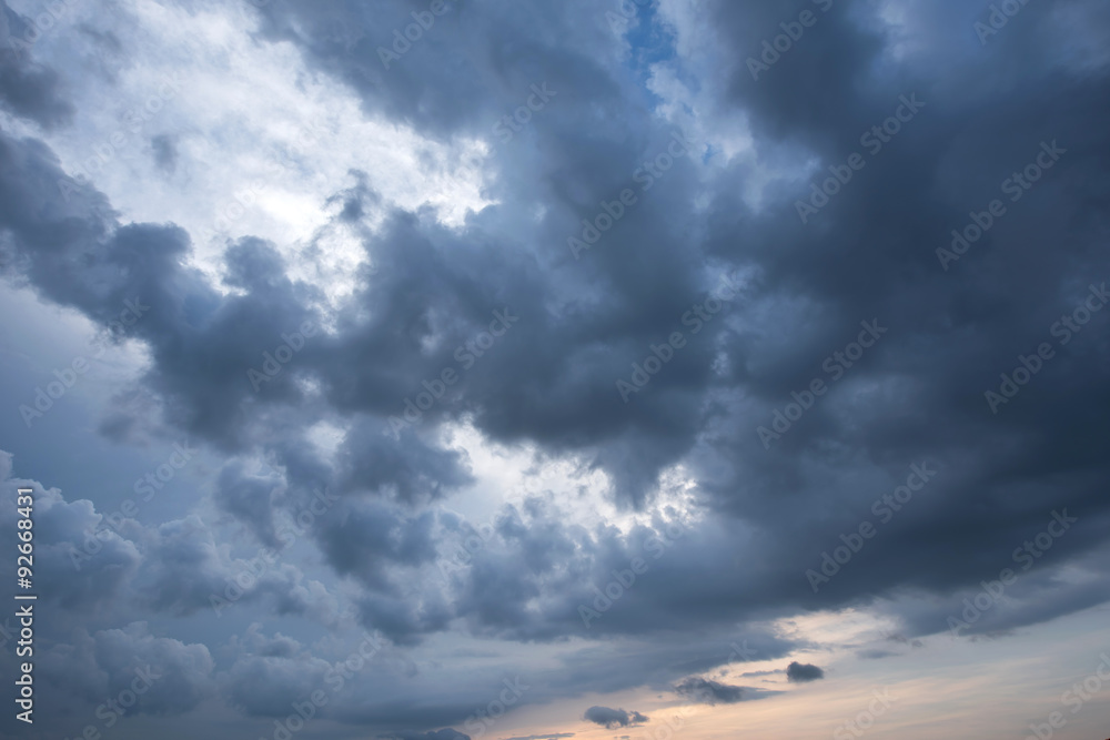 Obraz premium Storm clouds