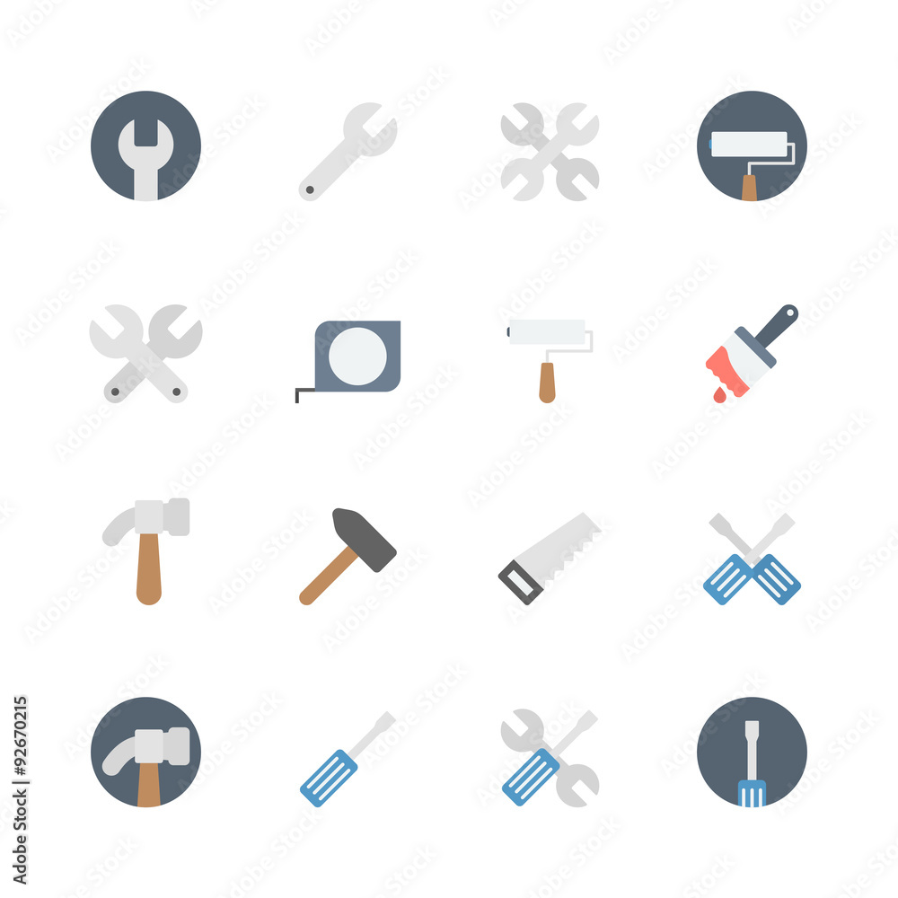 tool icons set tool icons set
