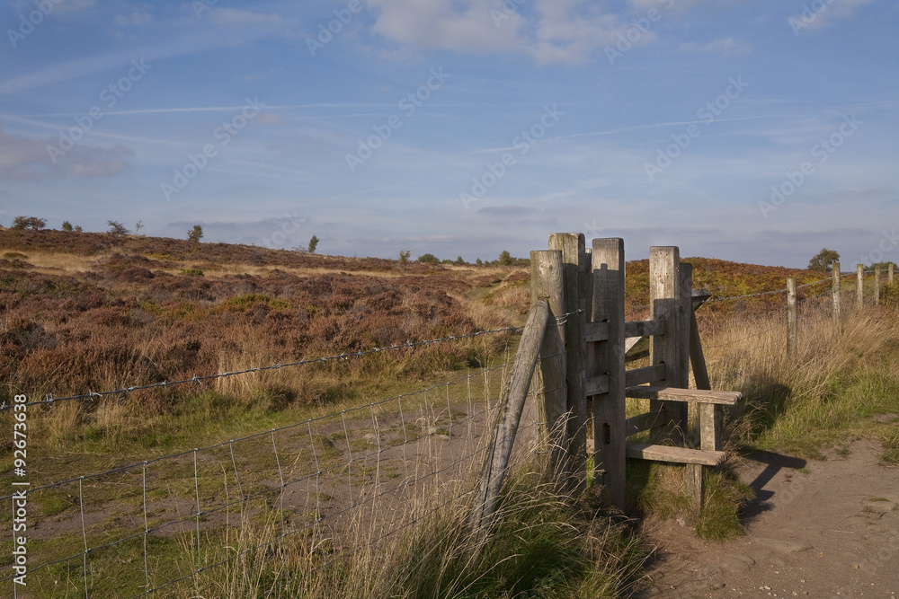 Crossing Private Land. Stiles are used by ramblers to cross fences so that they can move unimpeded across private lands. 