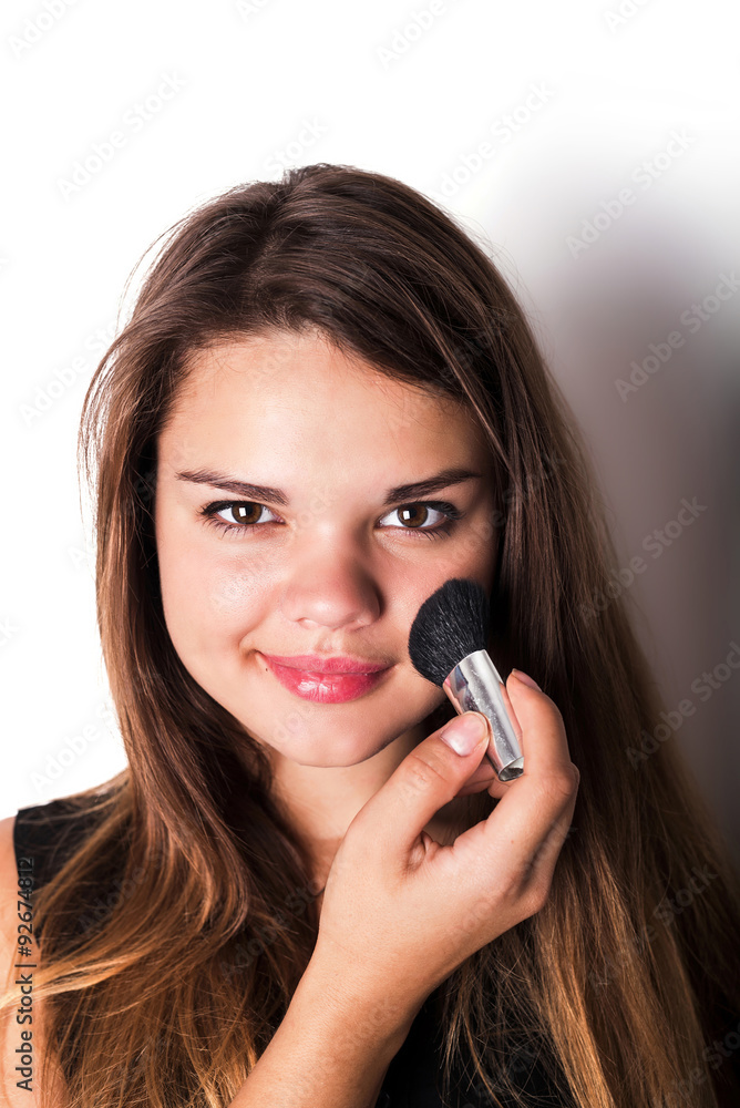 Makeup. Cosmetic. Base for Perfect Make-up.Applying Make-up. Iso Makeup. Cosmetic. Base for Perfect Make-up.Applying Make-up. Iso