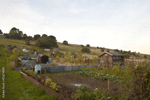 Allotments. Allotments are an old tradition where non land owners could have a chance to grow their own food. Continued today, town people use the space to garden and come together.  © janecampbell21