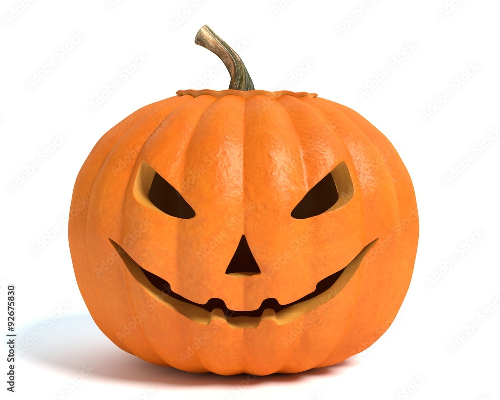3d illustration of a Jack o lantern 3d illustration of a Jack o lantern