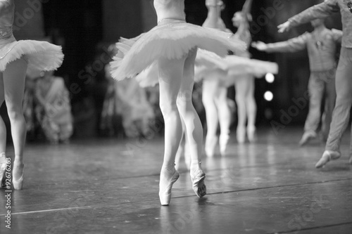 Classical ballet performance