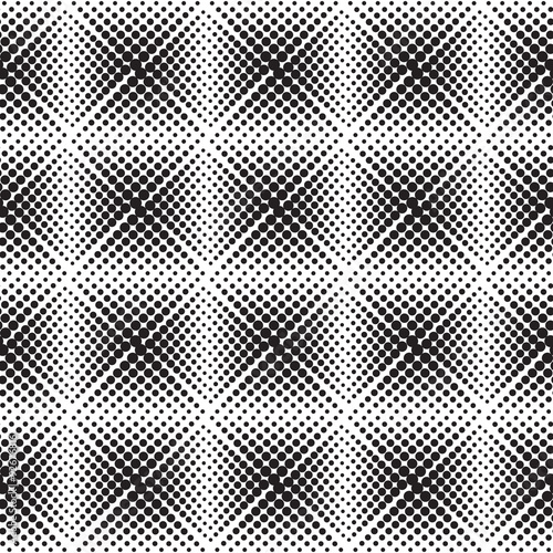Halftone background seamless pattern 