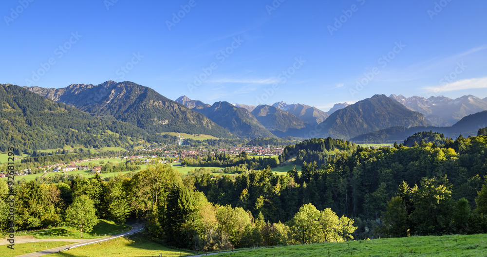 Das Oberallgäu um Oberstdorf