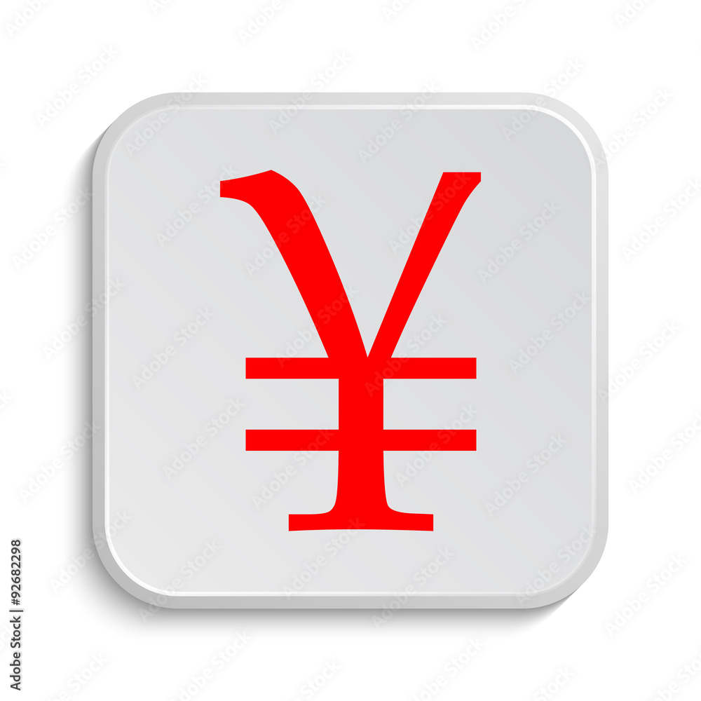Obraz premium Yen icon
