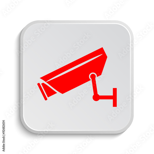 Surveillance camera icon photo