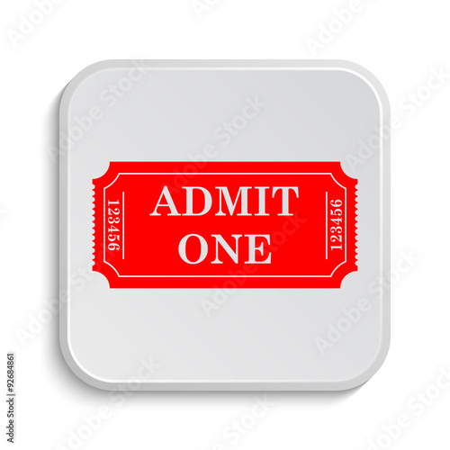 Admin one ticket icon