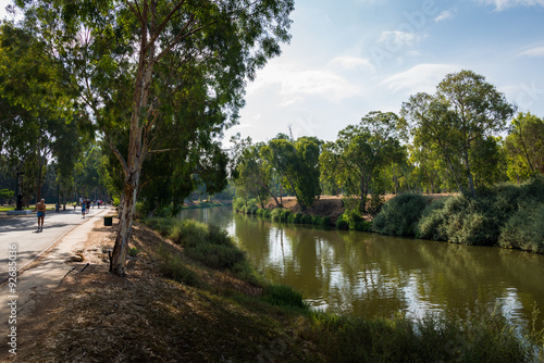 Yarkon River in Tel Aviv